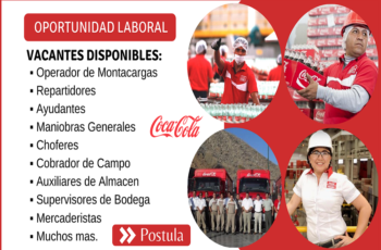 Oportunidades Laborales en Coca Cola ¡Aplica Ahora!