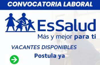 Convocatoria Laboral en Essalud