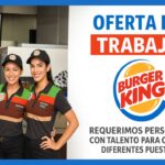 Oferta de Trabajo en Burger King