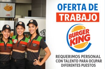 Oferta de Trabajo en Burger King