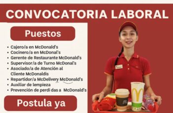 Oportunidad Laboral en McDonald’s